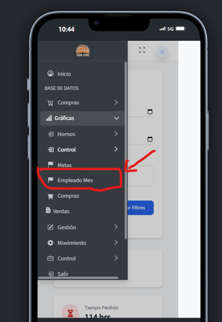 Selección control - empleado del mes